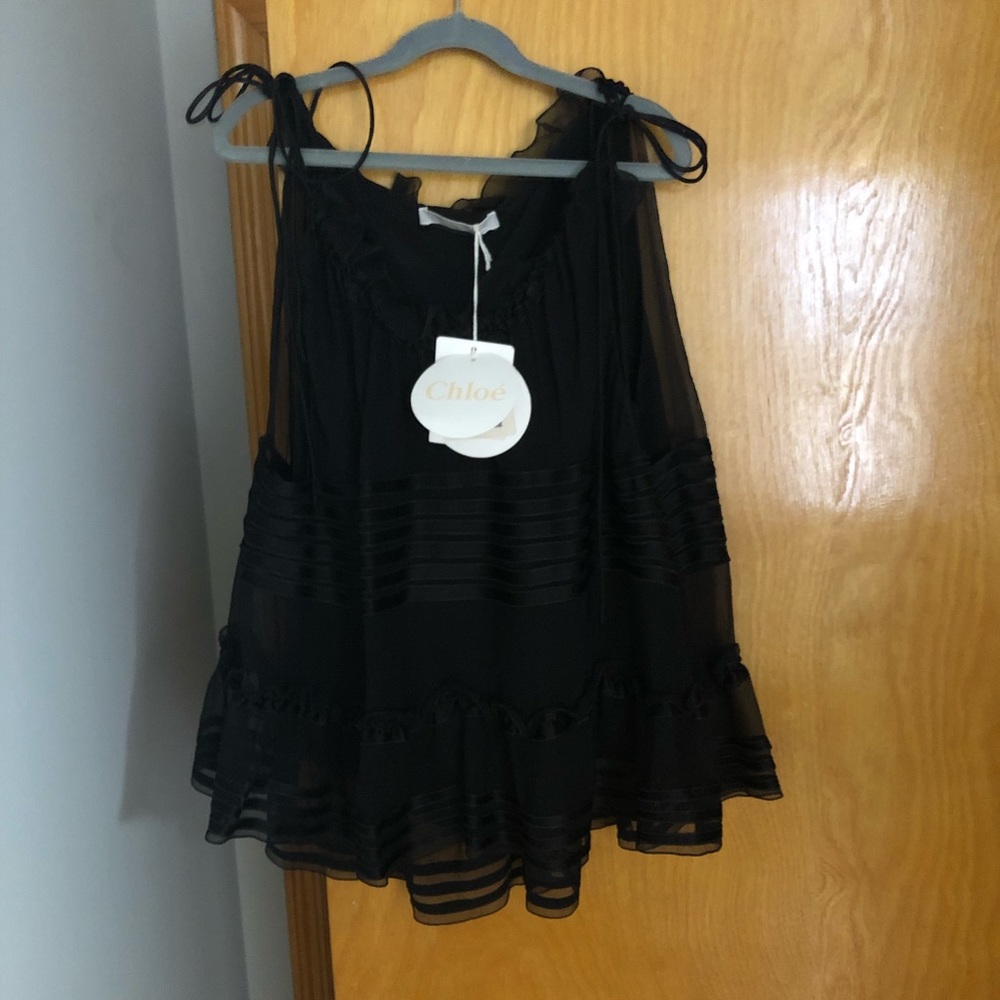 Chloe flowy string up top